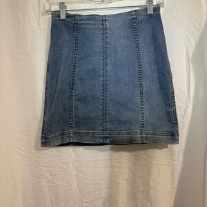 Free People Denim Skirt
